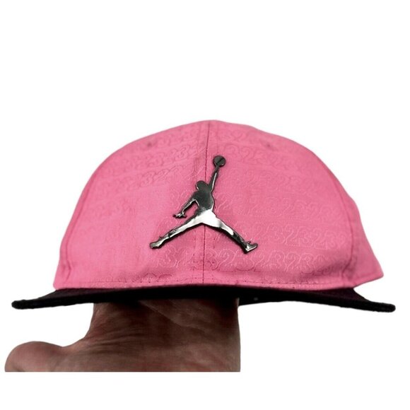 Nike Air Jordan 23 Jumpman Adjustable Snapback Cap Hat Pink Toddler One Size - Picture 9 of 11